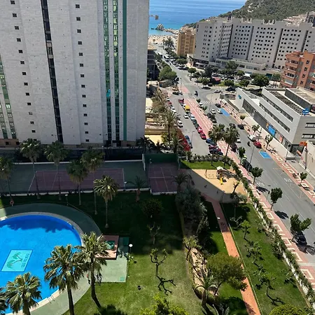 Apartment с видом на море и бассейном , 600 м от пляжа Cala de Finestrat
